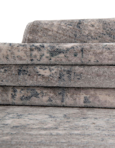 Gray 10' x 13' 5 Noble Rectangle Area Rug 100% Polyester Traditional Distressed Classic Contemporary Carpet for Home Decor for Sale at Rug Engine