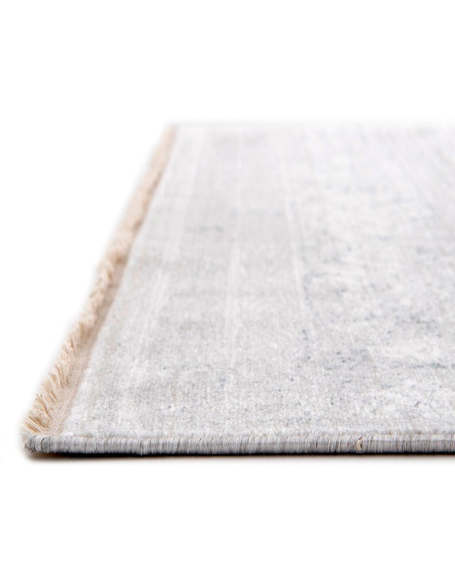 Gray 2' 7 x 10' Noble Runner Area Rug 100% Polyester Traditional Distressed Classic Contemporary Carpet for Home Decor for Sale at Rug Engine