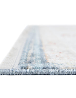 Blue 4' x 5' 7 Noble Rectangle Area Rug 100% Polyester Traditional Distressed Classic Contemporary Carpet for Home Decor for Sale at Rug Engine