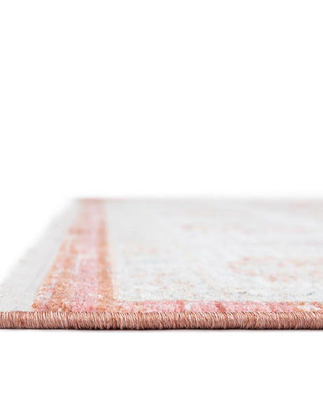 Red 4' x 5' 7 Noble Rectangle Area Rug 100% Polyester Traditional Distressed Classic Contemporary Carpet for Home Decor for Sale at Rug Engine