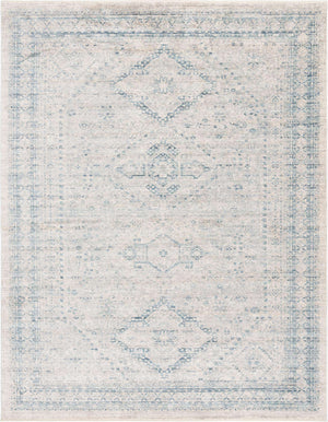 Gray 10' x 13' 5 Noble Rectangle Area Rug 100% Polyester Traditional Distressed Classic Contemporary Carpet for Home Decor for Sale at Rug Engine