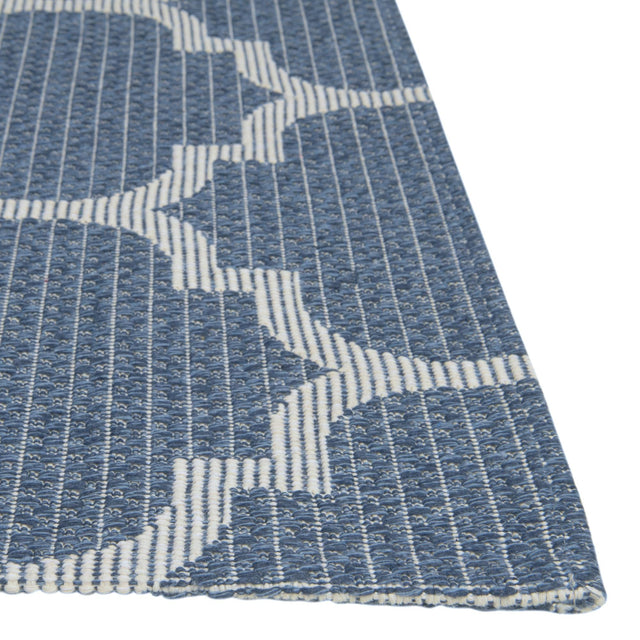 Navy Blue 2' 2 x 3' 1 Decatur Rectangle Area Rug 100% Cotton All Natural Sustainable Eco-Friendly Carpet for Dining Living Office Dorm Rooms for Sale at Rug Engine