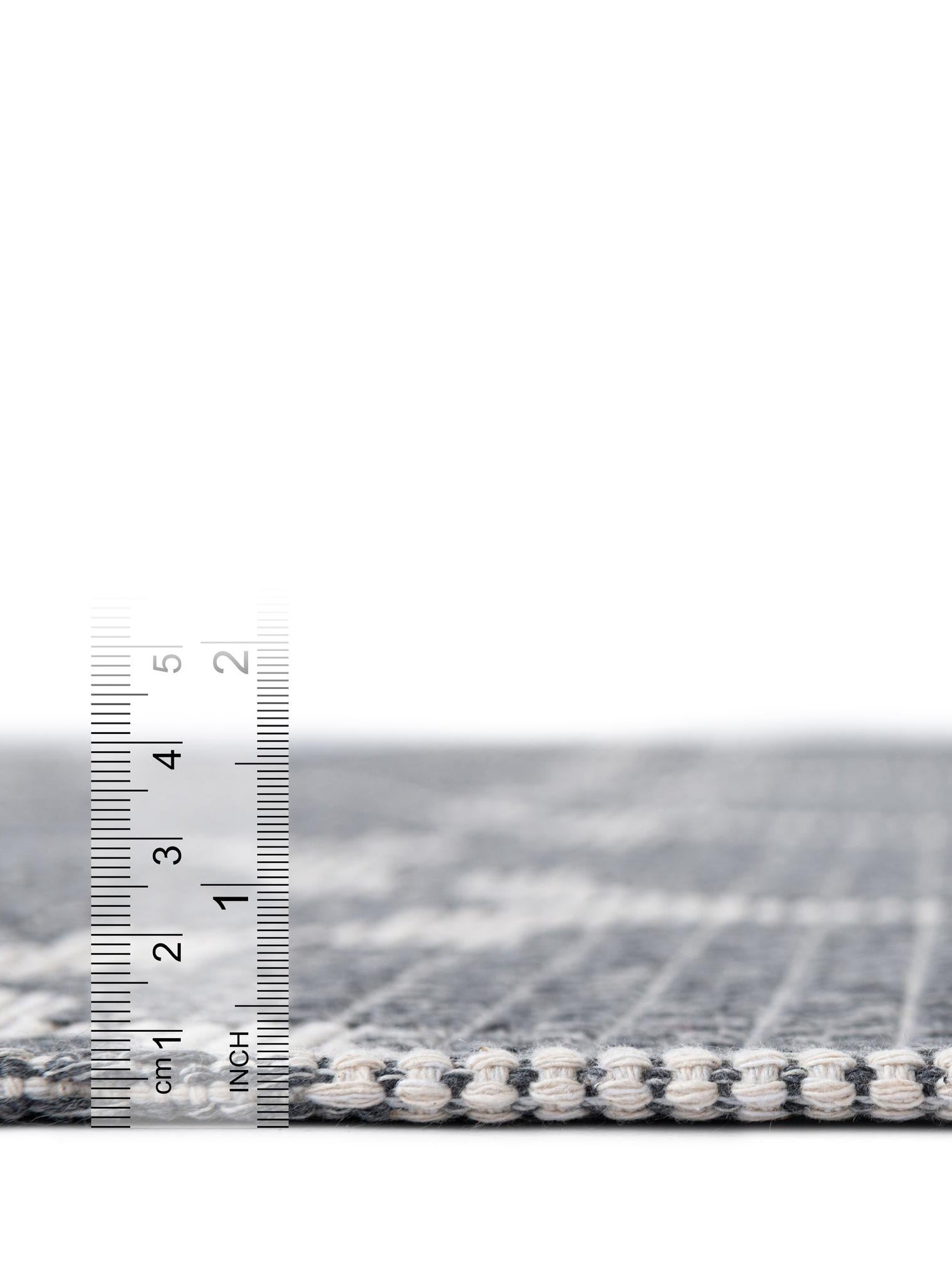 Dark Gray 4' 2 x 6' 1 Decatur Rectangle Area Rug 100% Cotton All Natural Sustainable Eco-Friendly Carpet for Dining Living Office Dorm Rooms for Sale at Rug Engine