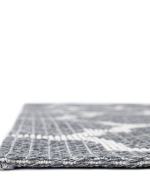 Dark Gray 8' 5 x 11' 4 Decatur Rectangle Area Rug 100% Cotton All Natural Sustainable Eco-Friendly Carpet for Dining Living Office Dorm Rooms for Sale at Rug Engine