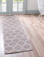 Taupe 2' x 6' Decatur Runner Area Rug 100% Cotton All Natural Sustainable Eco-Friendly Carpet for Dining Living Office Dorm Rooms for Sale at Rug Engine