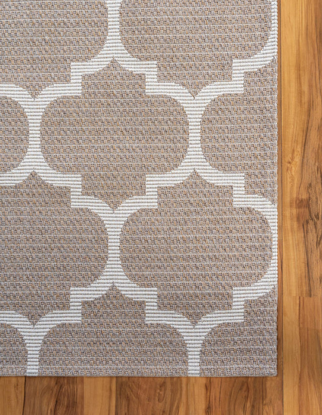 Taupe 2' x 6' Decatur Runner Area Rug 100% Cotton All Natural Sustainable Eco-Friendly Carpet for Dining Living Office Dorm Rooms for Sale at Rug Engine