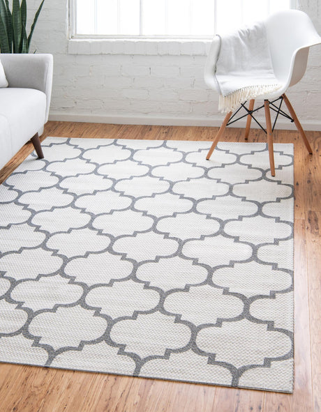 Ivory 4' 2 x 6' Decatur Rectangle Area Rug 100% Cotton All Natural Sustainable Eco-Friendly Carpet for Dining Living Office Dorm Rooms for Sale at Rug Engine