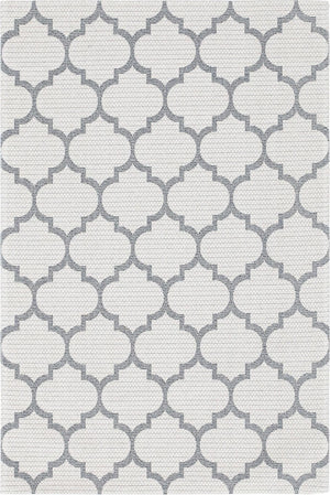 Ivory 4' 2 x 6' Decatur Rectangle Area Rug 100% Cotton All Natural Sustainable Eco-Friendly Carpet for Dining Living Office Dorm Rooms for Sale at Rug Engine