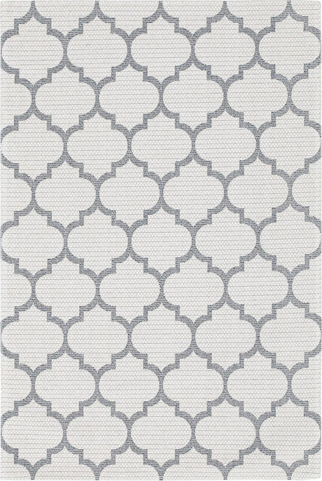 Ivory 4' 2 x 6' Decatur Rectangle Area Rug 100% Cotton All Natural Sustainable Eco-Friendly Carpet for Dining Living Office Dorm Rooms for Sale at Rug Engine
