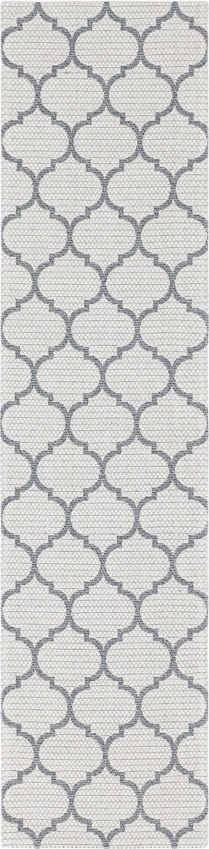 Ivory 2' x 7' 10 Decatur Runner Area Rug 100% Cotton All Natural Sustainable Eco-Friendly Carpet for Dining Living Office Dorm Rooms for Sale at Rug Engine