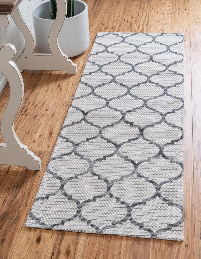 Ivory 2' x 7' 10 Decatur Runner Area Rug 100% Cotton All Natural Sustainable Eco-Friendly Carpet for Dining Living Office Dorm Rooms for Sale at Rug Engine