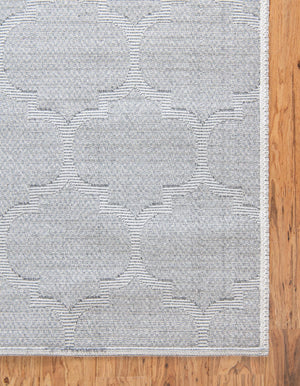Ivory 2' x 7' 10 Decatur Runner Area Rug 100% Cotton All Natural Sustainable Eco-Friendly Carpet for Dining Living Office Dorm Rooms for Sale at Rug Engine
