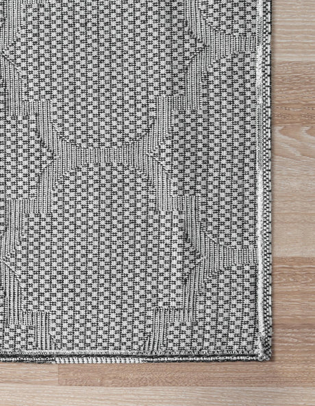 Black 2' x 8' Decatur Runner Area Rug 100% Cotton All Natural Sustainable Eco-Friendly Carpet for Dining Living Office Dorm Rooms for Sale at Rug Engine