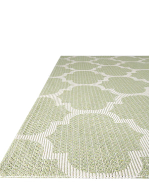 Green 6' 4 x 9' Decatur Rectangle Area Rug 100% Cotton All Natural Sustainable Eco-Friendly Carpet for Dining Living Office Dorm Rooms for Sale at Rug Engine
