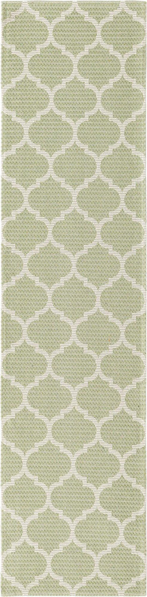 Green 2' x 7' 10 Decatur Runner Area Rug 100% Cotton All Natural Sustainable Eco-Friendly Carpet for Dining Living Office Dorm Rooms for Sale at Rug Engine