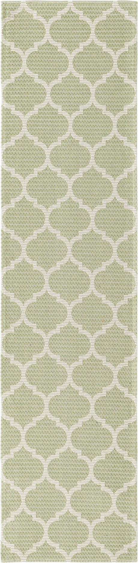 Green 2' x 7' 10 Decatur Runner Area Rug 100% Cotton All Natural Sustainable Eco-Friendly Carpet for Dining Living Office Dorm Rooms for Sale at Rug Engine