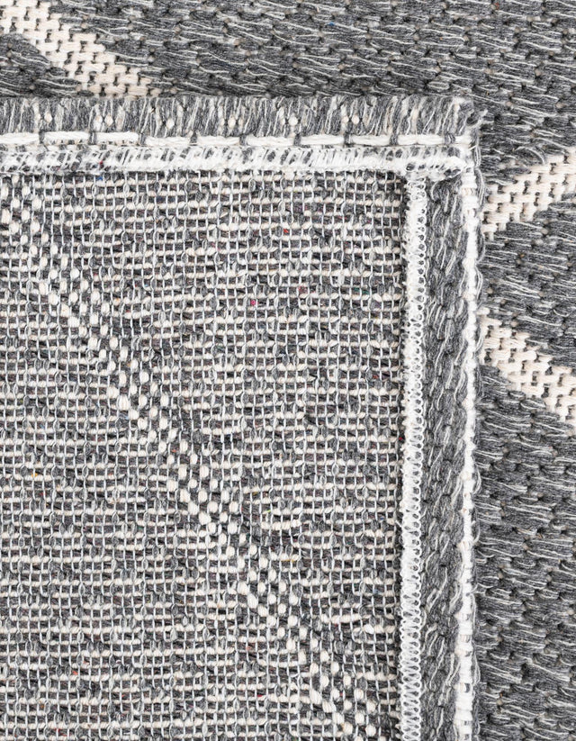 Dark Gray 8' 5 x 11' 4 Decatur Rectangle Area Rug 100% Cotton All Natural Sustainable Eco-Friendly Carpet for Dining Living Office Dorm Rooms for Sale at Rug Engine