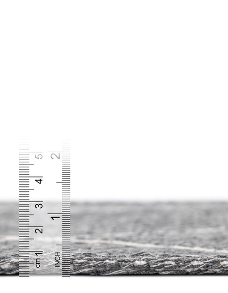 Dark Gray 2' x 6' Decatur Runner Area Rug 100% Cotton All Natural Sustainable Eco-Friendly Carpet for Dining Living Office Dorm Rooms for Sale at Rug Engine