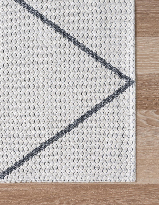 Ivory 7' 5 x 10' Decatur Rectangle Area Rug 100% Cotton All Natural Sustainable Eco-Friendly Carpet for Dining Living Office Dorm Rooms for Sale at Rug Engine