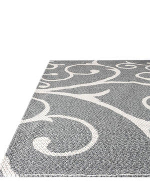 Dark Gray 6' 4 x 9' Decatur Rectangle Area Rug 100% Cotton All Natural Sustainable Eco-Friendly Carpet for Dining Living Office Dorm Rooms for Sale at Rug Engine