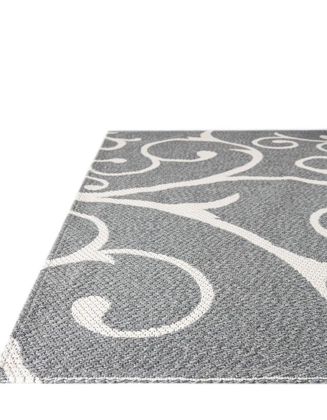 Dark Gray 7' 5 x 10' Decatur Rectangle Area Rug 100% Cotton All Natural Sustainable Eco-Friendly Carpet for Dining Living Office Dorm Rooms for Sale at Rug Engine