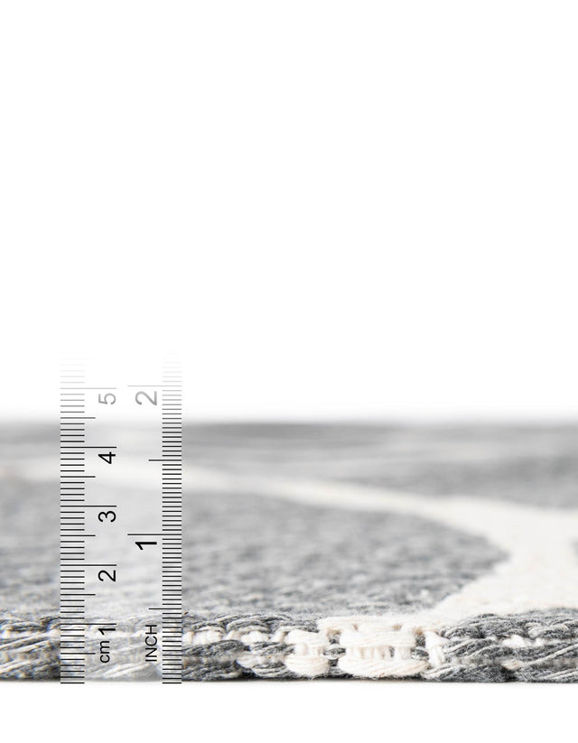 Dark Gray 2' x 7' 10 Decatur Runner Area Rug 100% Cotton All Natural Sustainable Eco-Friendly Carpet for Dining Living Office Dorm Rooms for Sale at Rug Engine