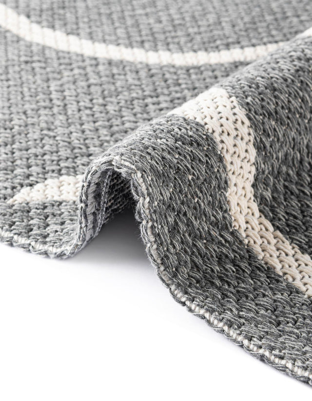 Dark Gray 2' x 7' 10 Decatur Runner Area Rug 100% Cotton All Natural Sustainable Eco-Friendly Carpet for Dining Living Office Dorm Rooms for Sale at Rug Engine