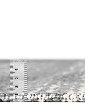 Dark Gray 6' 4 x 9' Decatur Rectangle Area Rug 100% Cotton All Natural Sustainable Eco-Friendly Carpet for Dining Living Office Dorm Rooms for Sale at Rug Engine