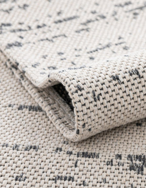 Ivory 7' 5 x 10' Decatur Rectangle Area Rug 100% Cotton All Natural Sustainable Eco-Friendly Carpet for Dining Living Office Dorm Rooms for Sale at Rug Engine