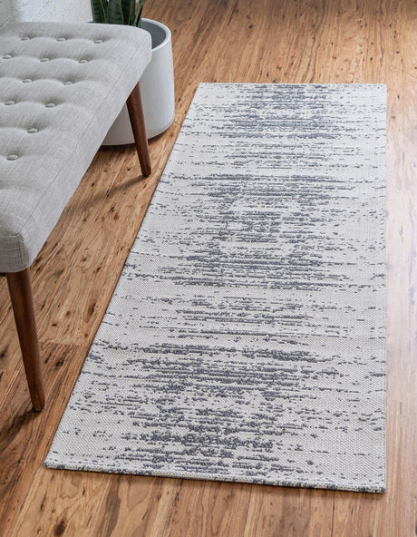 Ivory 2' x 6' Decatur Runner Area Rug 100% Cotton All Natural Sustainable Eco-Friendly Carpet for Dining Living Office Dorm Rooms for Sale at Rug Engine