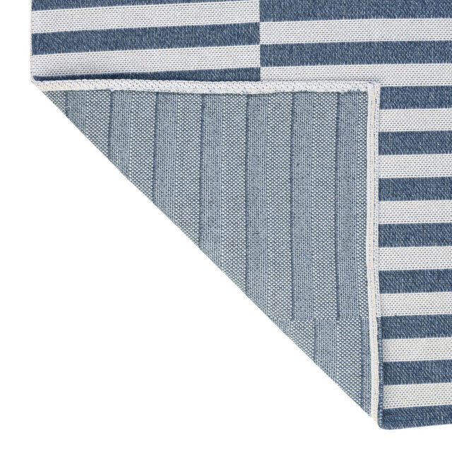 Navy Blue 2' 2 x 3' 1 Decatur Rectangle Area Rug 100% Cotton All Natural Sustainable Eco-Friendly Carpet for Dining Living Office Dorm Rooms for Sale at Rug Engine