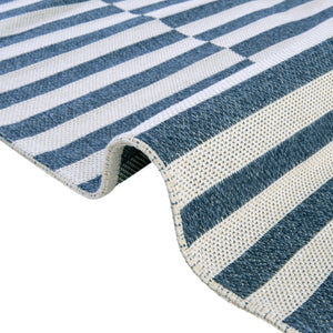 Navy Blue 2' 2 x 3' 1 Decatur Rectangle Area Rug 100% Cotton All Natural Sustainable Eco-Friendly Carpet for Dining Living Office Dorm Rooms for Sale at Rug Engine