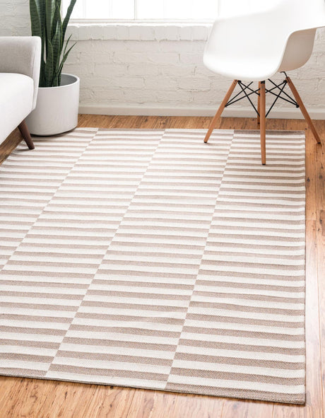 Taupe 2' 2 x 3' 1 Decatur Rectangle Area Rug 100% Cotton All Natural Sustainable Eco-Friendly Carpet for Dining Living Office Dorm Rooms for Sale at Rug Engine