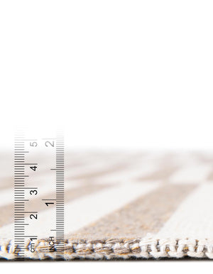 Taupe 5' x 7' 2 Decatur Rectangle Area Rug 100% Cotton All Natural Sustainable Eco-Friendly Carpet for Dining Living Office Dorm Rooms for Sale at Rug Engine