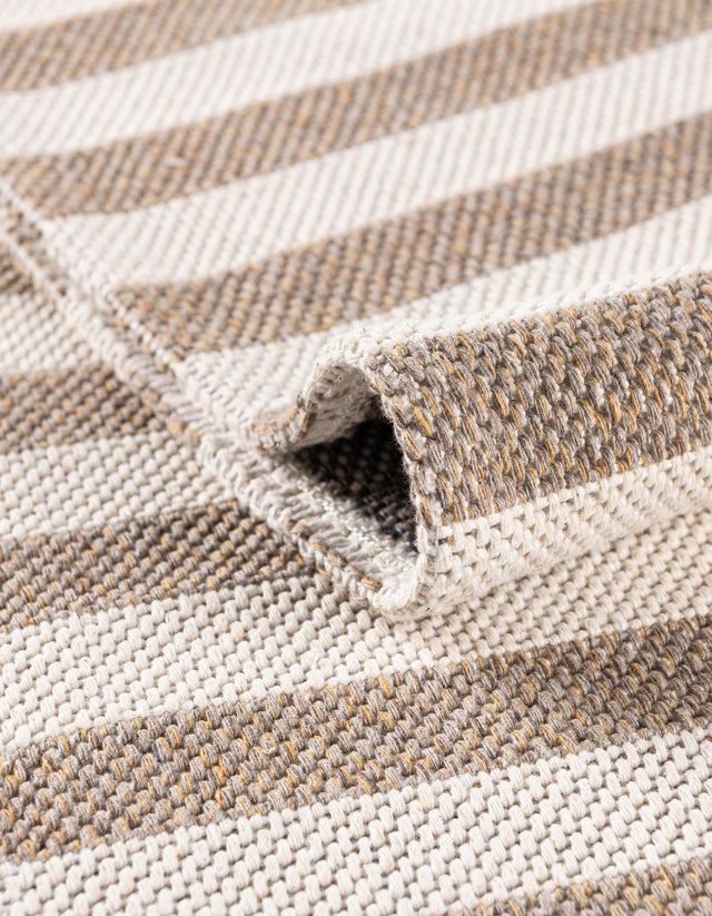 Taupe 5' x 7' 2 Decatur Rectangle Area Rug 100% Cotton All Natural Sustainable Eco-Friendly Carpet for Dining Living Office Dorm Rooms for Sale at Rug Engine
