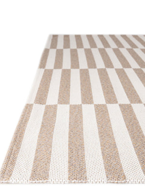 Taupe 2' 2 x 3' 1 Decatur Rectangle Area Rug 100% Cotton All Natural Sustainable Eco-Friendly Carpet for Dining Living Office Dorm Rooms for Sale at Rug Engine