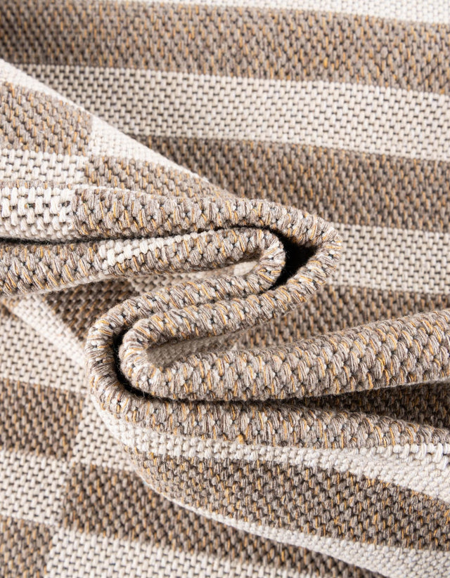 Taupe 7' 5 x 10' Decatur Rectangle Area Rug 100% Cotton All Natural Sustainable Eco-Friendly Carpet for Dining Living Office Dorm Rooms for Sale at Rug Engine