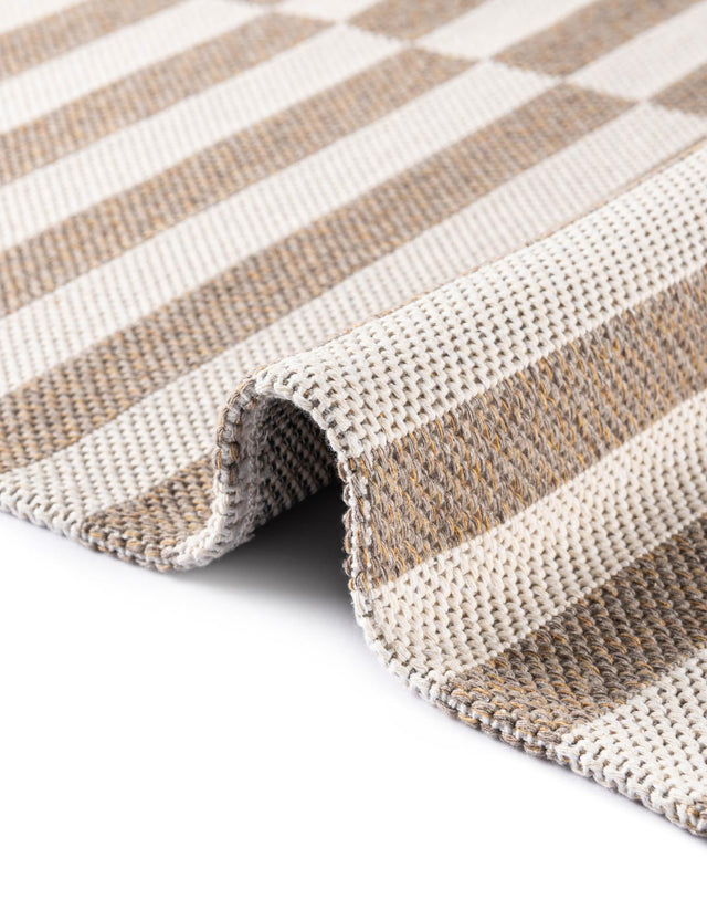 Taupe 7' 5 x 10' Decatur Rectangle Area Rug 100% Cotton All Natural Sustainable Eco-Friendly Carpet for Dining Living Office Dorm Rooms for Sale at Rug Engine