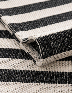 Black 2' 2 x 3' 1 Decatur Rectangle Area Rug 100% Cotton All Natural Sustainable Eco-Friendly Carpet for Dining Living Office Dorm Rooms for Sale at Rug Engine