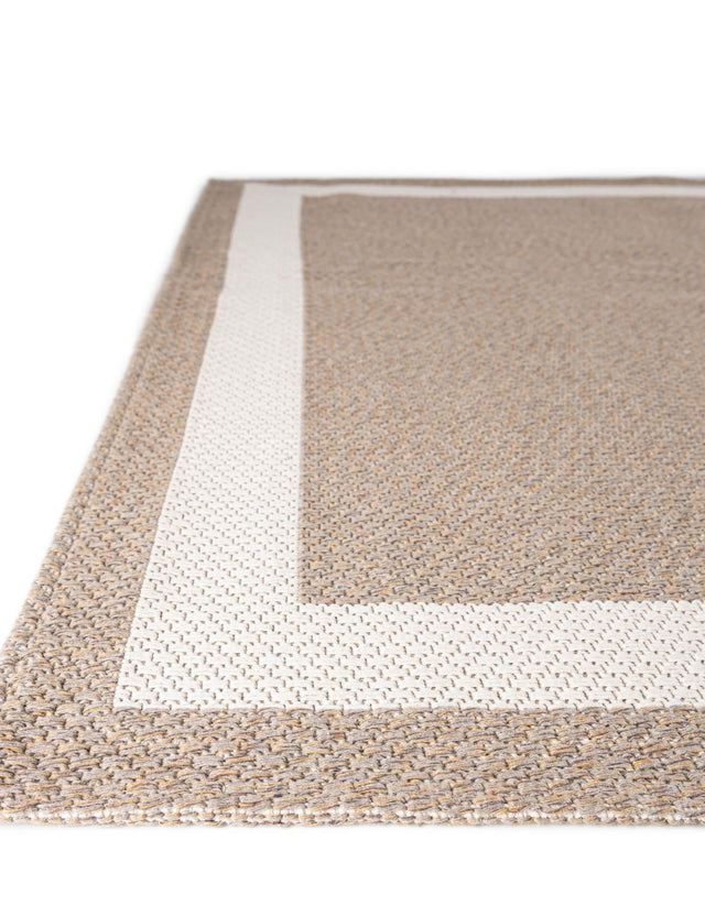 Taupe 4' 2 x 6' Decatur Rectangle Area Rug 100% Cotton All Natural Sustainable Eco-Friendly Carpet for Dining Living Office Dorm Rooms for Sale at Rug Engine
