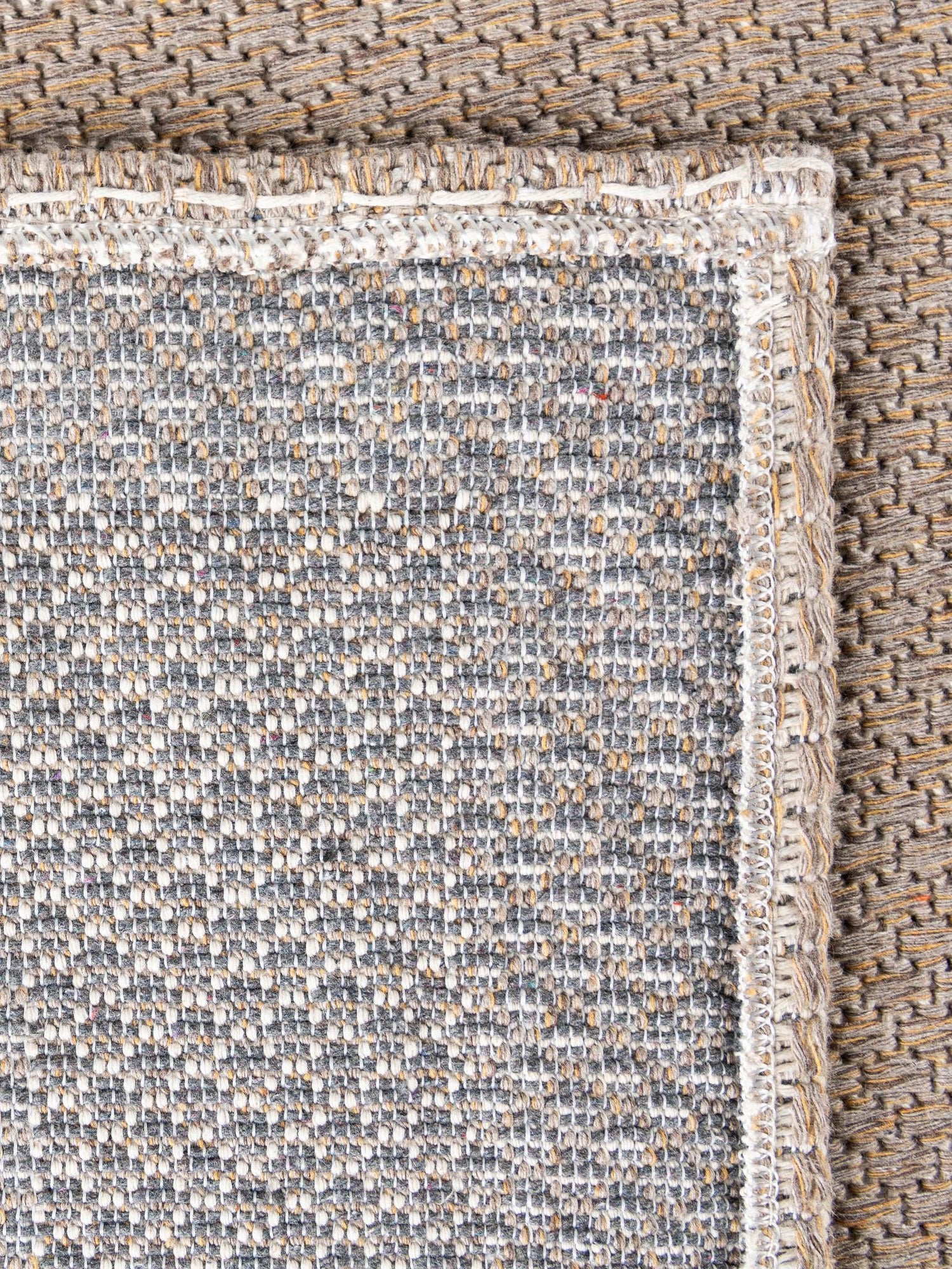 Taupe 8' 5 x 11' 4 Decatur Rectangle Area Rug 100% Cotton All Natural Sustainable Eco-Friendly Carpet for Dining Living Office Dorm Rooms for Sale at Rug Engine