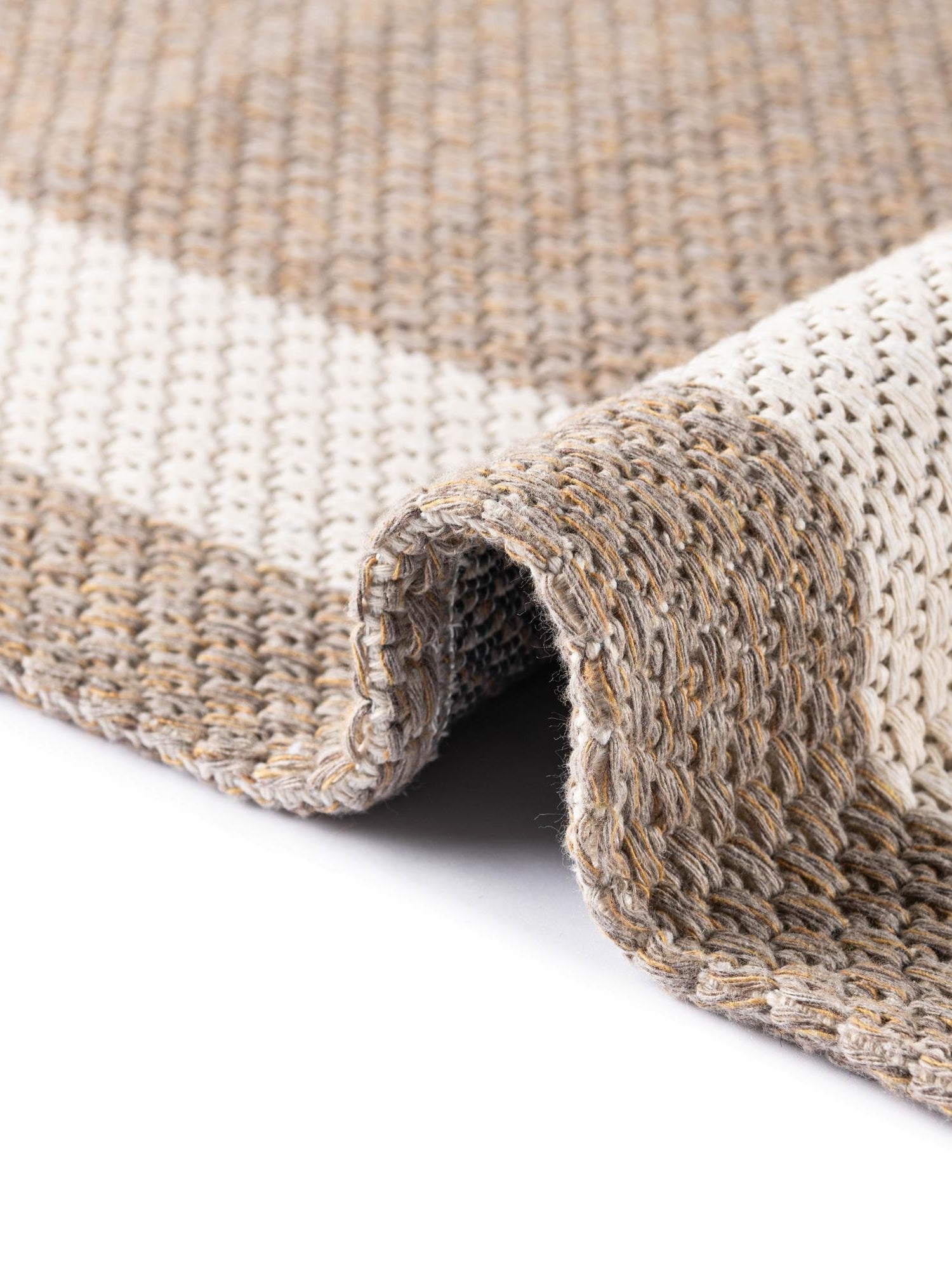 Taupe 4' 2 x 6' Decatur Rectangle Area Rug 100% Cotton All Natural Sustainable Eco-Friendly Carpet for Dining Living Office Dorm Rooms for Sale at Rug Engine