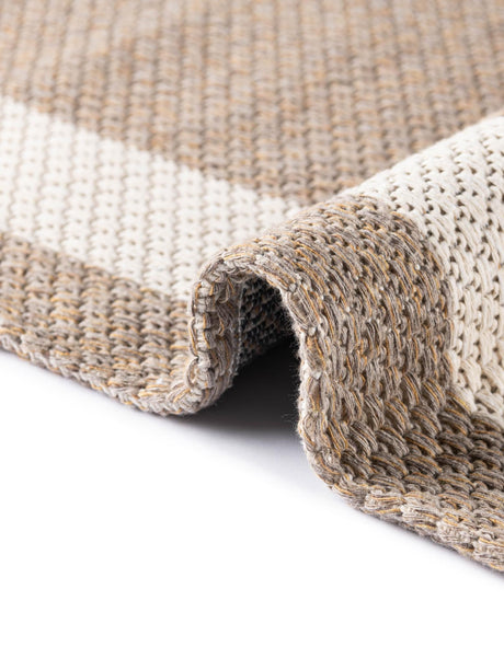 Taupe 4' 2 x 6' Decatur Rectangle Area Rug 100% Cotton All Natural Sustainable Eco-Friendly Carpet for Dining Living Office Dorm Rooms for Sale at Rug Engine