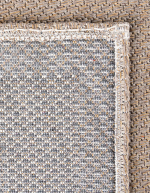 Taupe 2' x 6' Decatur Runner Area Rug 100% Cotton All Natural Sustainable Eco-Friendly Carpet for Dining Living Office Dorm Rooms for Sale at Rug Engine