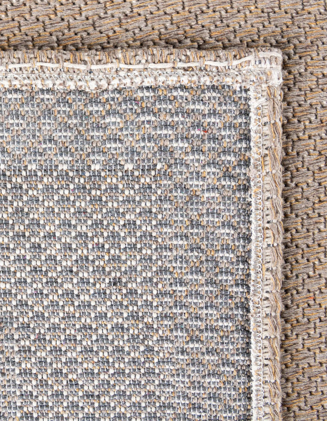 Taupe 2' x 6' Decatur Runner Area Rug 100% Cotton All Natural Sustainable Eco-Friendly Carpet for Dining Living Office Dorm Rooms for Sale at Rug Engine
