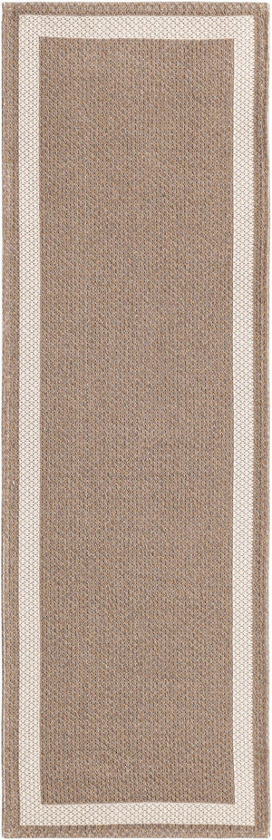 Taupe 2' x 6' Decatur Runner Area Rug 100% Cotton All Natural Sustainable Eco-Friendly Carpet for Dining Living Office Dorm Rooms for Sale at Rug Engine