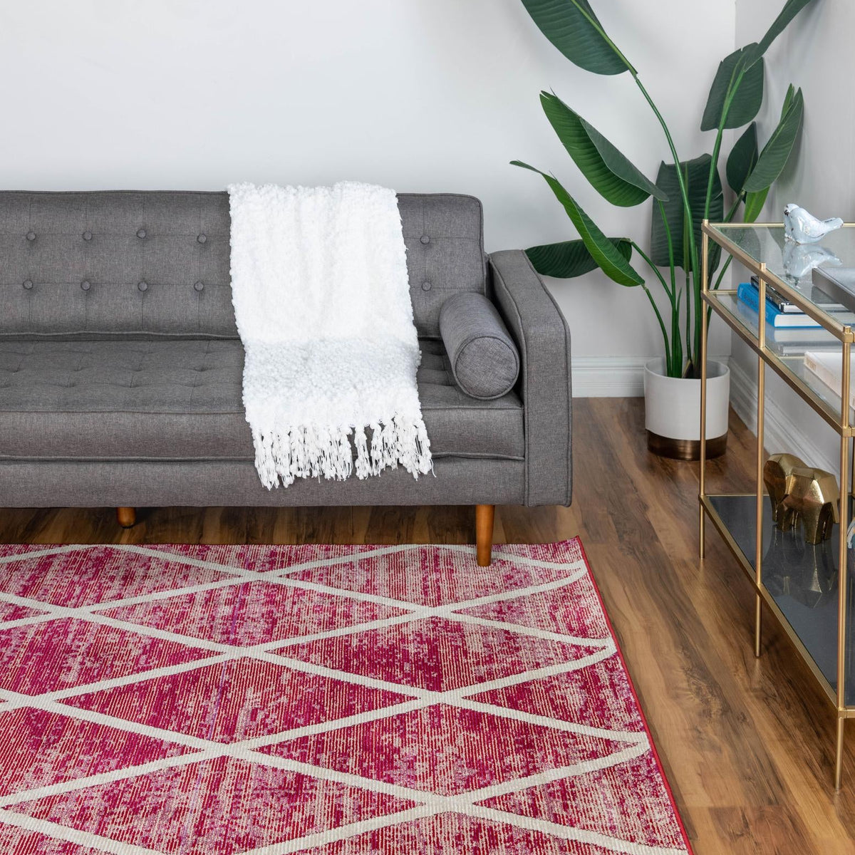Magenta 9' x 11' 6 Starlight Rectangle Area Rug – Rug Engine