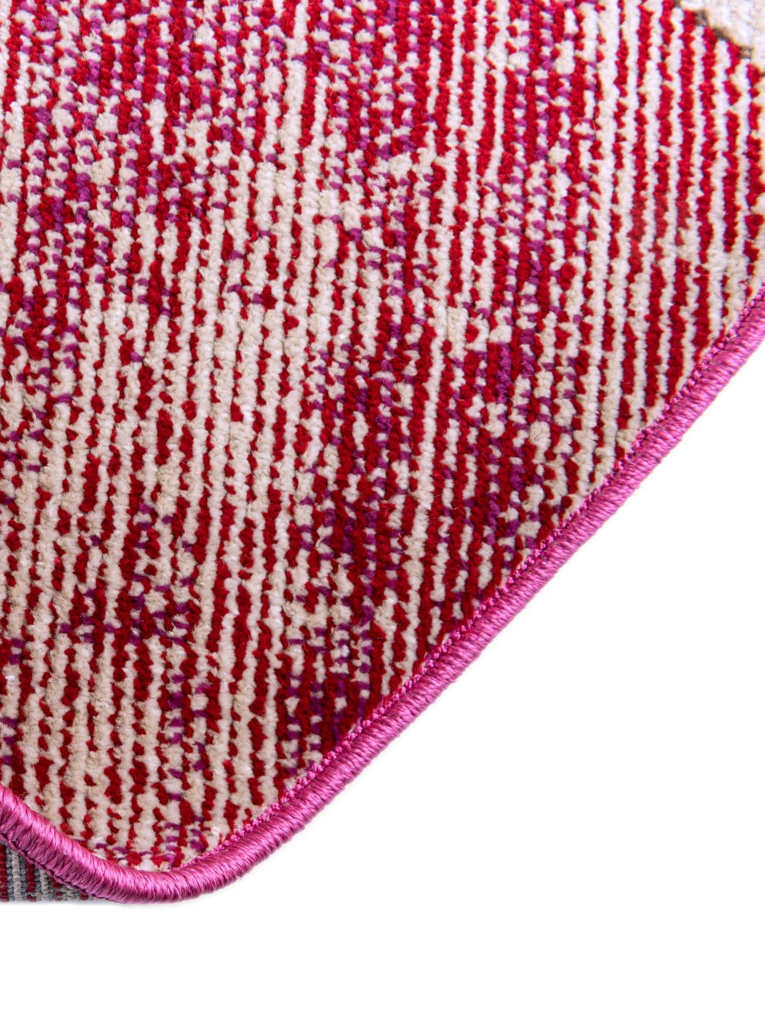 Magenta 7' x 7' Starlight Round Area Rug 100% Polypropylene Visually Appealing Unique Carpet for Living Rooms, Bedroom, Dining, Office for Sale at Rug Engine