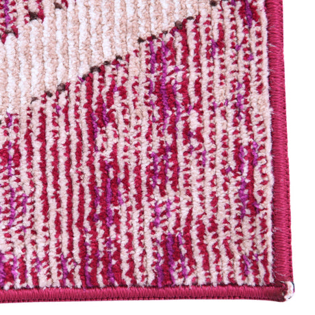 Magenta 2' 2 x 6' 1 Starlight Runner Area Rug 100% Polypropylene Visually Appealing Unique Carpet for Living Rooms, Bedroom, Dining, Office for Sale at Rug Engine