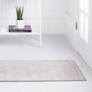 Beige 2' 2 x 6' 1 Starlight Runner Area Rug 100% Polypropylene Visually Appealing Unique Carpet for Living Rooms, Bedroom, Dining, Office for Sale at Rug Engine